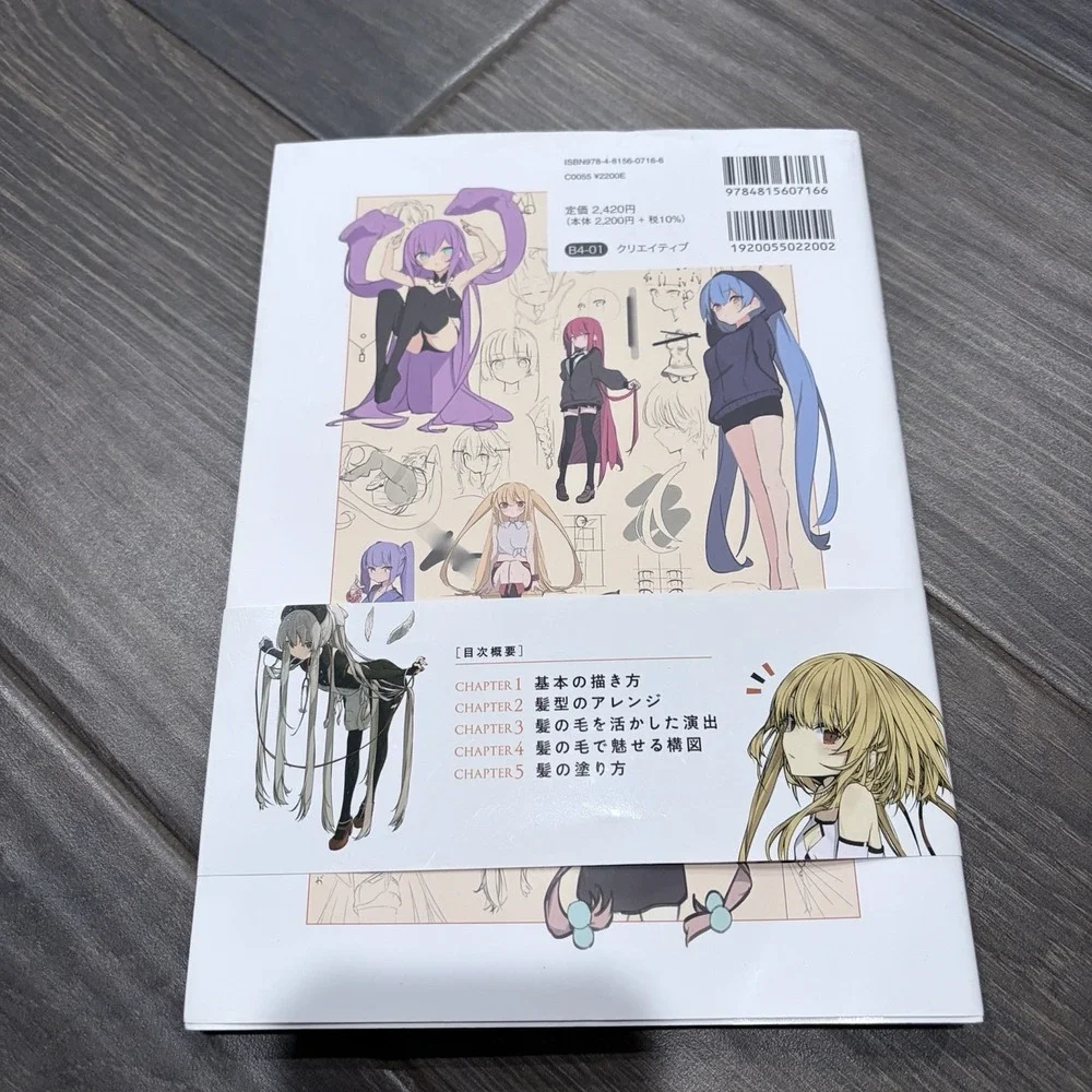 How To Draw Hair Art Book Manga Anime Character Design Guide Technique Paryi